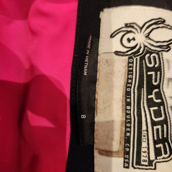 Kids Spyder ATLAS winter synthetic down jacket - Picture 7 of 7